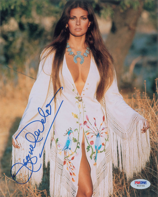 Lot 1291 Raquel Welch Signed Photograph