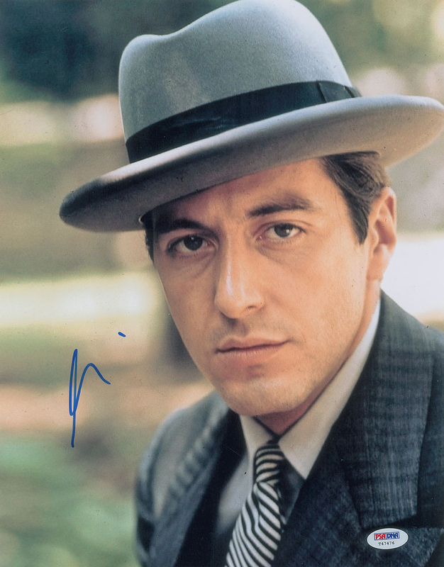 Lot 1154 The Godfather: Al Pacino Signed Photograph