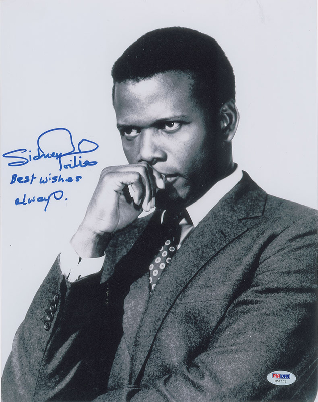 Lot 1218 Sidney Poitier