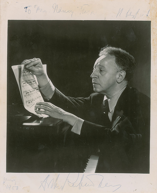 Lot 903 Arthur Rubinstein