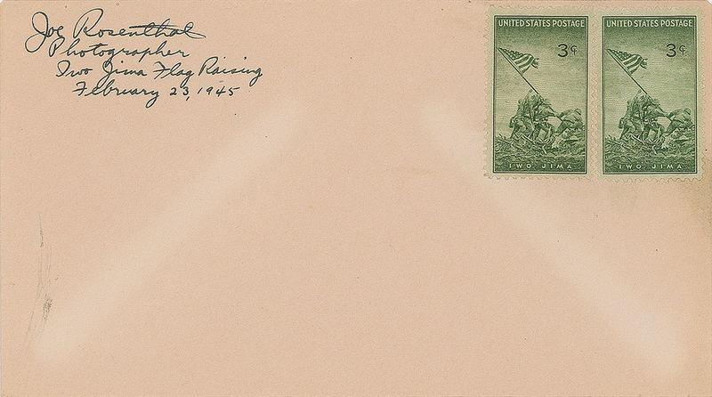 Lot 426 Iwo Jima: Joe Rosenthal First Day Cover