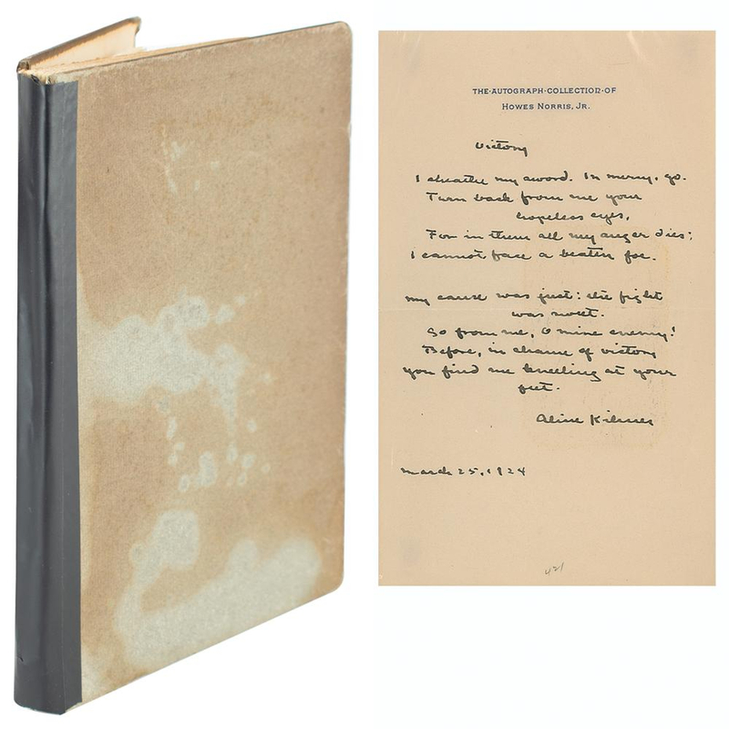 Lot 531 Joyce Kilmer