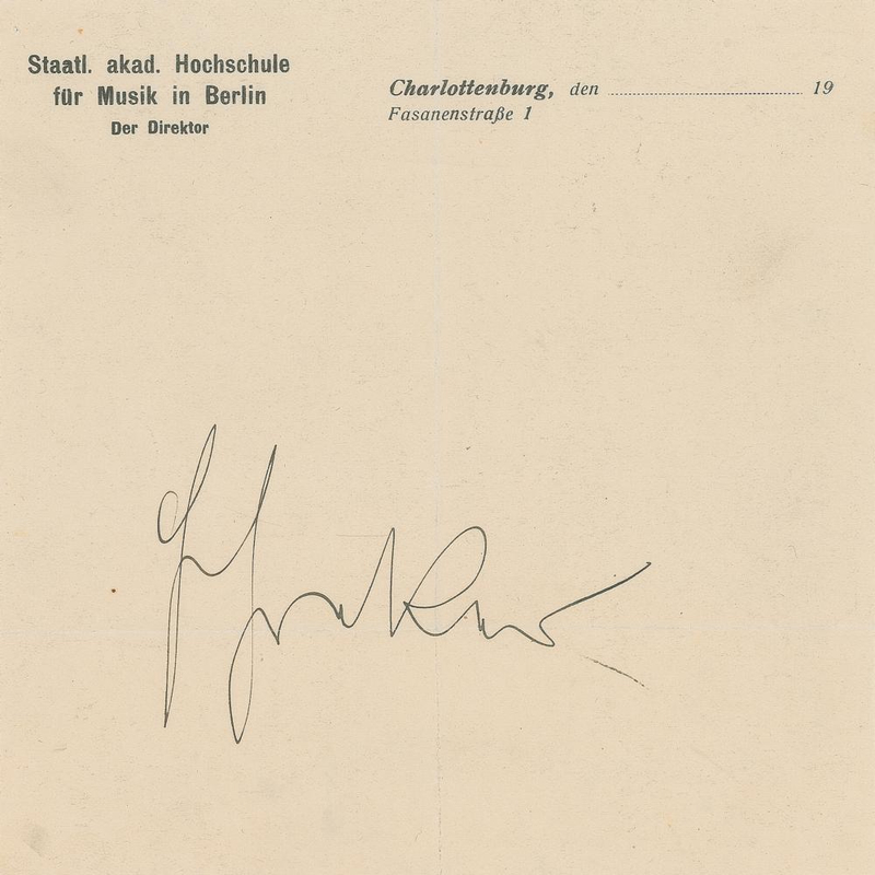 Lot 616 Franz Schreker