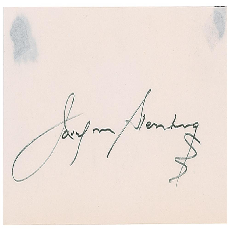 Lot 859 Josef von Sternberg