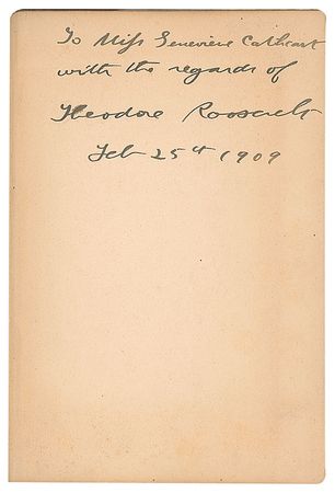 Lot #29 Theodore Roosevelt Book - Image 2