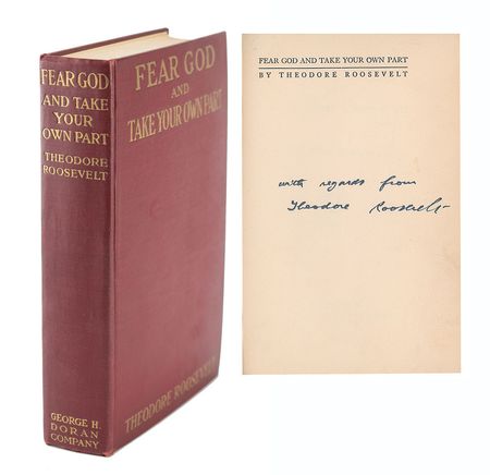 Lot #28 Theodore Roosevelt Book - Image 1