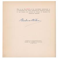 Lot #34 Woodrow Wilson Books - Image 1