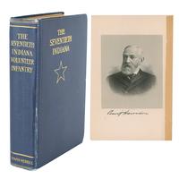 Lot #26 Benjamin Harrison Book - Image 1