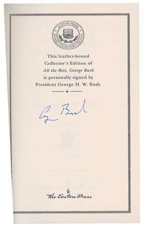 Lot #64 George and George W. Bush Group Lot - Image 2