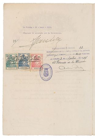 Lot #226 Niceto Alcala-Zamora - Image 2