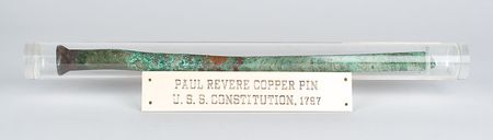 Lot #369 Paul Revere: USS Constitution: Made by Paul Revere for the USS Constitution - Image 1