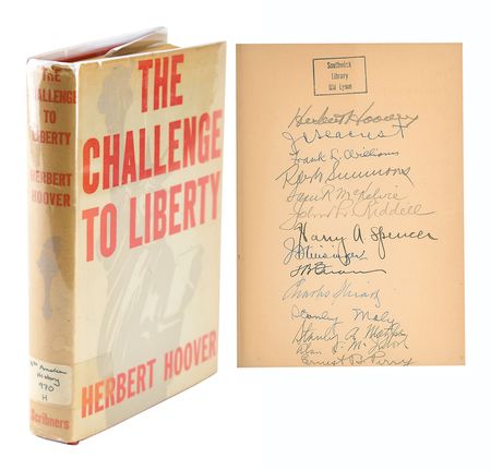 Lot #95 Herbert Hoover Book - Image 1