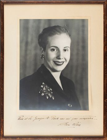 Lot #198 Eva Peron Signed Photograph - Image 2