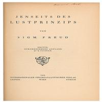 Lot #185 Sigmund Freud: First edition of Freud's landmark The Ego and the Id - Image 2