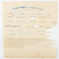 Lot #688 Harriet Beecher Stowe Books and Check - Image 2