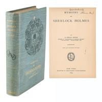 Lot #653 Arthur Conan Doyle: The Memoirs of Sherlock Holmes, presented by 