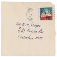Lot #664 Jack Kerouac: Kerouac counts on the Sox to beat the Cards in '67 - Image 2