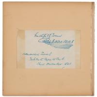 Lot #649. Charles Dickens Signature
