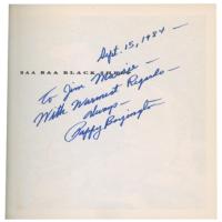 Lot #461 World War II: Tibbets and Boyington Books - Image 1