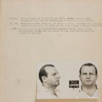 Lot #224 Jack Ruby: Original signed fingerprint card with mug shot from Ruby?s 1954 arrest - Image 2