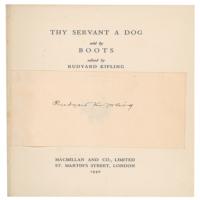 Lot #724 Rudyard Kipling Signature - Image 2