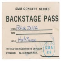 Lot #1021 Frank Zappa Signature - Image 2