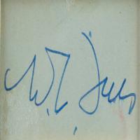Lot #1145 W. C. Fields Signature - Image 2