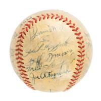 Lot #1348 NY Yankees: 1950 (World Series Champions) Baseball - Image 2