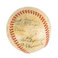 Lot #1348 NY Yankees: 1950 (World Series Champions) Baseball - Image 4