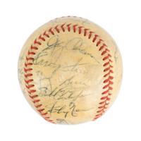 Lot #1348 NY Yankees: 1950 (World Series Champions) Baseball - Image 5