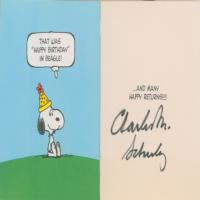 Lot #642 Charles Schulz Booklet - Image 2