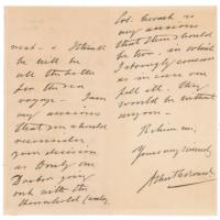 Lot #301 King Edward VII Handwritten Letter Signed - Image 2