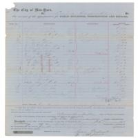 Lot #358 William M. 'Boss' Tweed Signed Document - Image 1