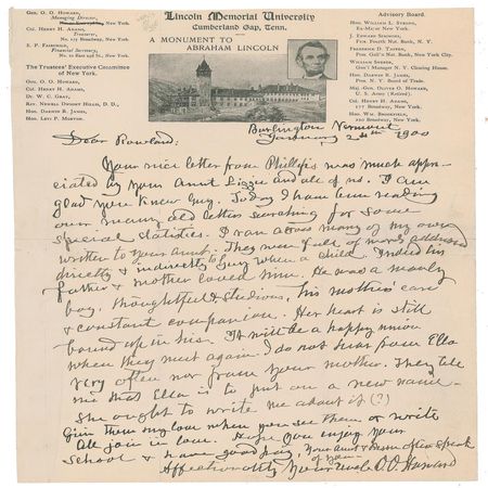 Lot #425 O. O. Howard - Image 1