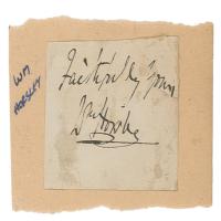 Lot #781 Felix Mendelssohn-Bartholdy Signature - Image 3