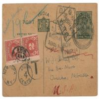 Lot #146 Mohandas Gandhi: Gandhi to an American ally - Image 2