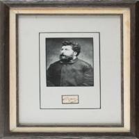 Lot #759 Georges Bizet Signature - Image 1