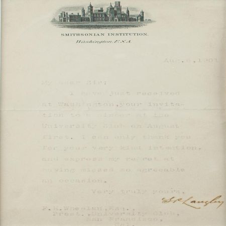 Lot #487 Samuel P. Langley - Image 3