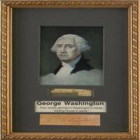 Lot #134 George Washington Words - Image 1