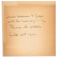 Lot #179 Thomas A. Watson Book - Image 2