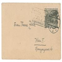 Lot #805 Anton von Webern Signed Note - Image 3