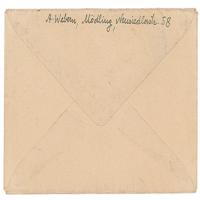 Lot #805 Anton von Webern Signed Note - Image 4