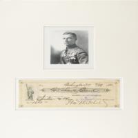 Lot #434 Billy Mitchell Check - Image 1