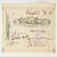Lot #434 Billy Mitchell Check - Image 2