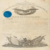 Lot #19 Abraham Lincoln: Wartime appointment for a Union paymaster - Image 1