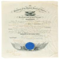 Lot #30 Theodore Roosevelt Signed Document - Image 1