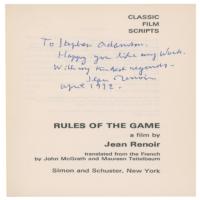 Lot #1224 Jean Renoir Book - Image 1