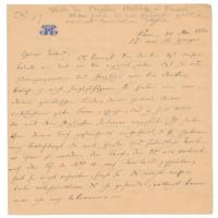 Lot #872 Stephen Heller Handwritten Letter Signed - Image 1