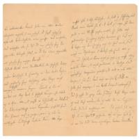 Lot #872 Stephen Heller Handwritten Letter Signed - Image 2