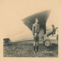 Lot #469 Charles Lindbergh Signed Photograph - Image 1